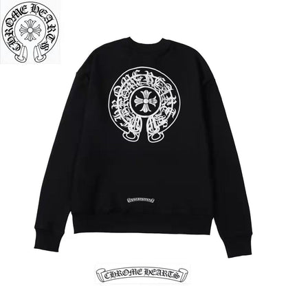 【Chrome Hearts】クロムハーツ ダブルシャドウプリントスウェットシャツ ご好評に付き再入荷！
