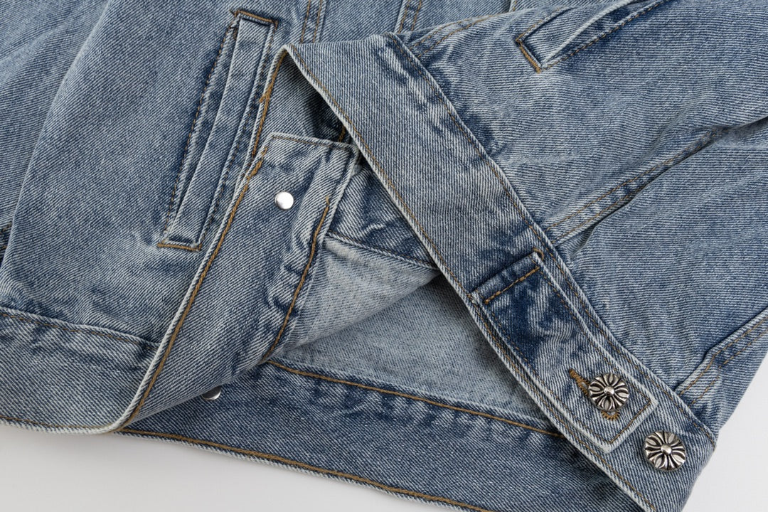 【CHROME HEARTS】クロムハーツ デニムジャケット、好評に付き再入荷！