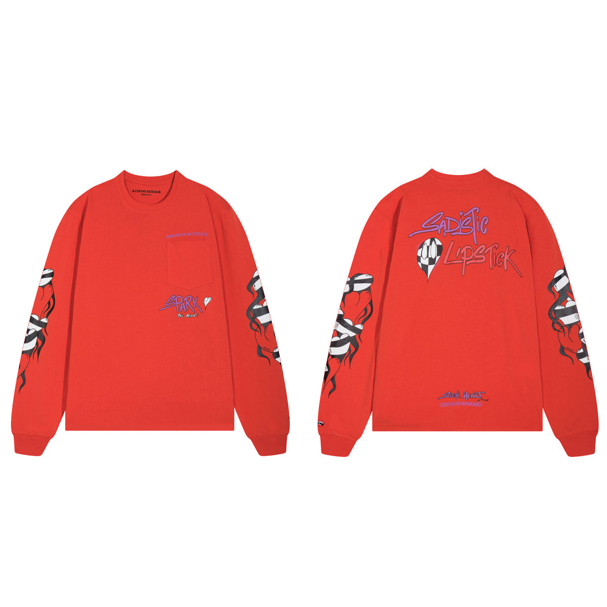 Chrome Hearts メンズ長袖Tシャツスウェットシャツ K8013