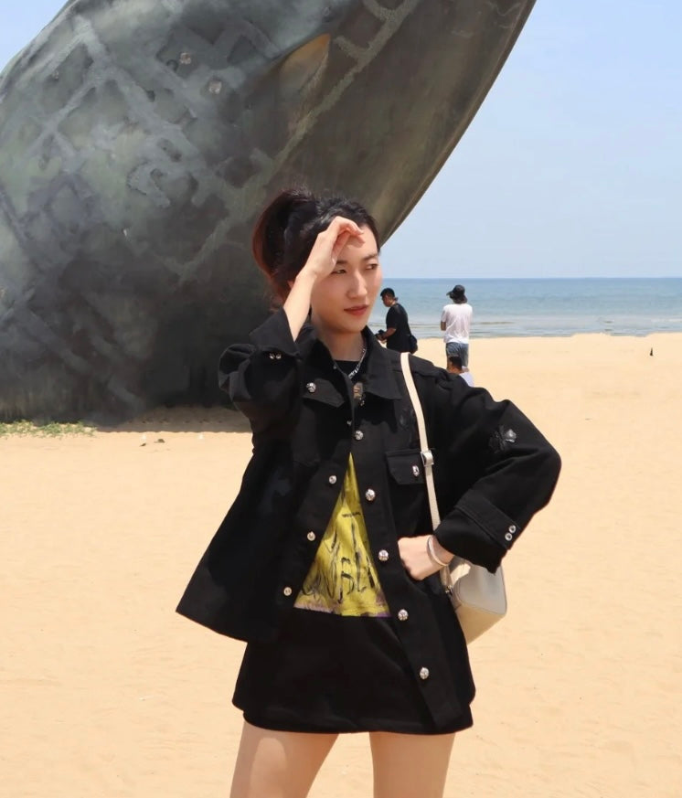 【CHROME HEARTS】クロムハーツ デニムジャケット、好評に付き再入荷！