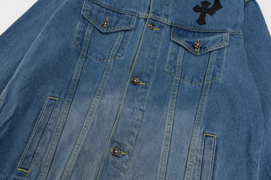 【CHROME HEARTS】クロムハーツ デニムジャケット、好評に付き再入荷！