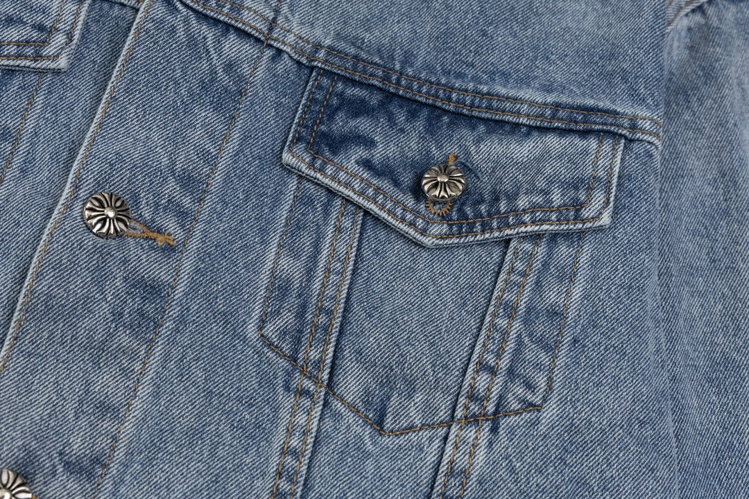 【CHROME HEARTS】クロムハーツ デニムジャケット、好評に付き再入荷！