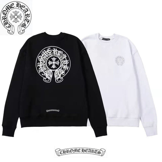 【Chrome Hearts】クロムハーツ ダブルシャドウプリントスウェットシャツ ご好評に付き再入荷！