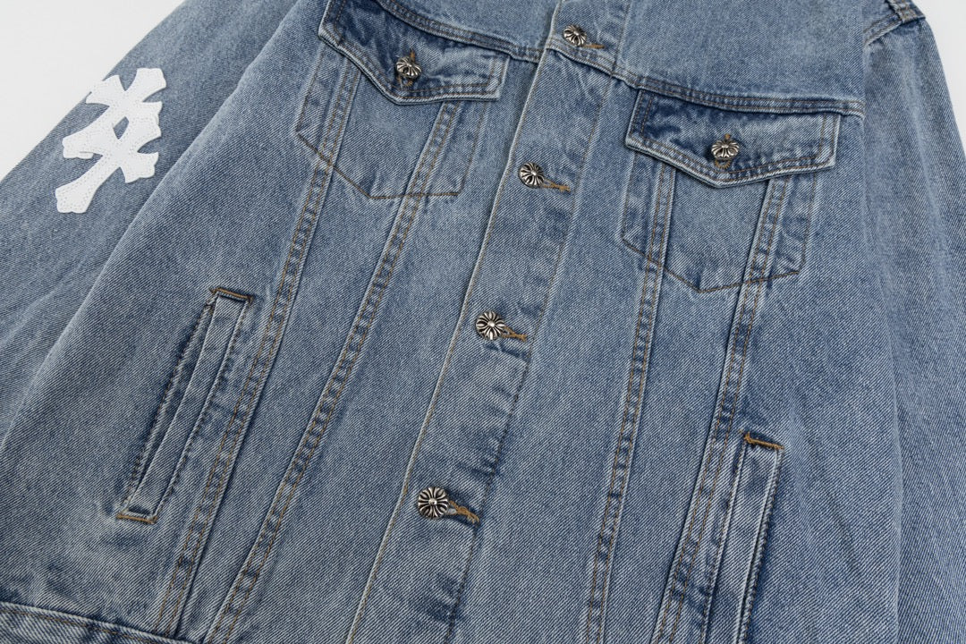 【CHROME HEARTS】クロムハーツ デニムジャケット、好評に付き再入荷！