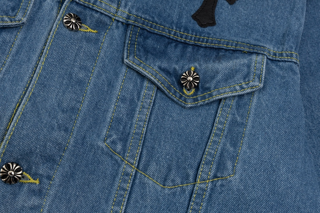 【CHROME HEARTS】クロムハーツ デニムジャケット、好評に付き再入荷！
