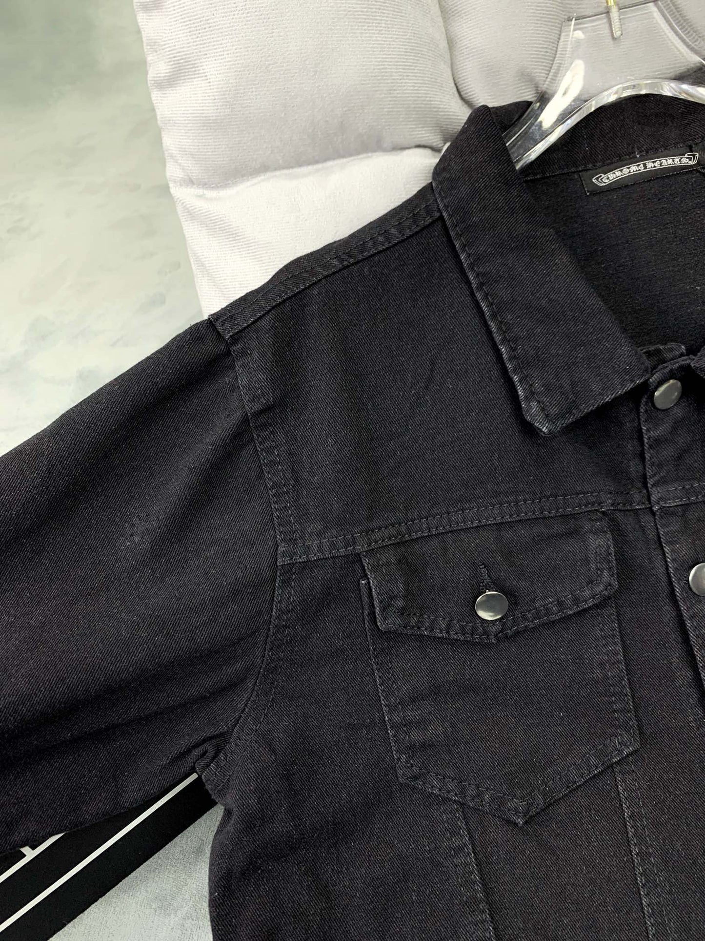 【Chrome Hearts】クロムハーツ 新しい刺繍デニムジャケット【即日出荷】