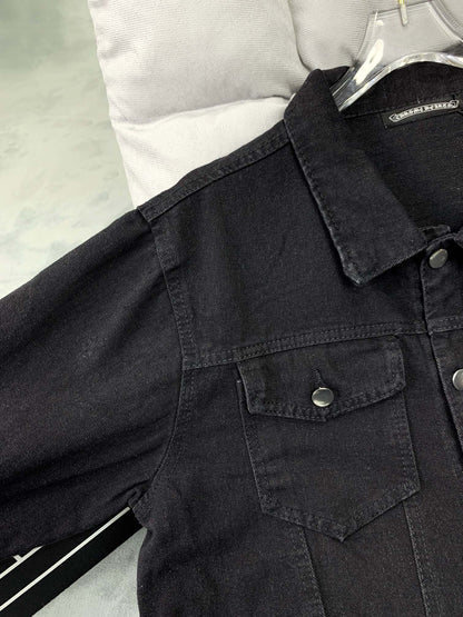 【Chrome Hearts】クロムハーツ 新しい刺繍デニムジャケット【即日出荷】